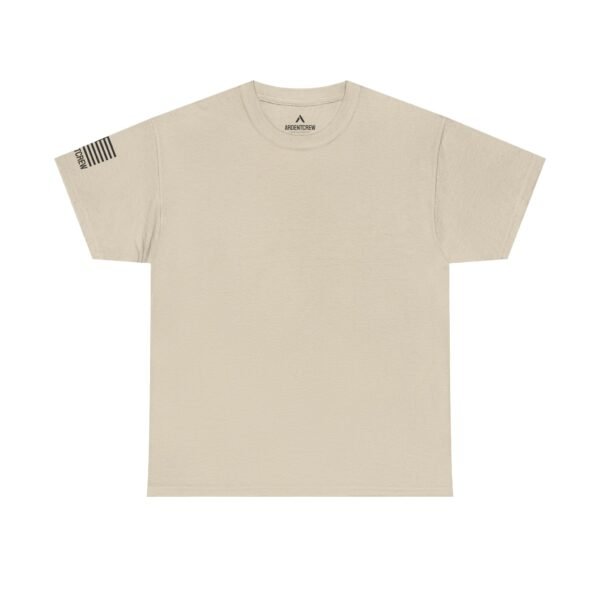 Essentials Flag T-Shirt – Patriotic Unisex Heavy Sand Cotton Tee